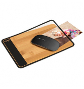 Mousepad schwarzbambus