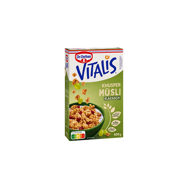 4000521661205 - Vitalis Knuspermüsli Müsli 6000 g 4000521661205 600 Gramm 4000521661205 - Vitalis Knuspermüsli Müsli 6000 g 4000521661205 600 Gramm