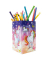 Stiftehalter Einhorn Karton 8,0 x 8,0 x 13,5 cm