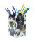 Stiftehalter Fußball Karton 8,0 x 8,0 x 13,5 cm