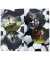 Stiftehalter Fußball Karton 8,0 x 8,0 x 13,5 cm