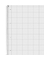 Collegeblock 10-67928321 Ninja Power, Ninja, Lineatur 28 / kariert mit Rand innen/außen, A4, 90g, schwarz, 80 Blatt