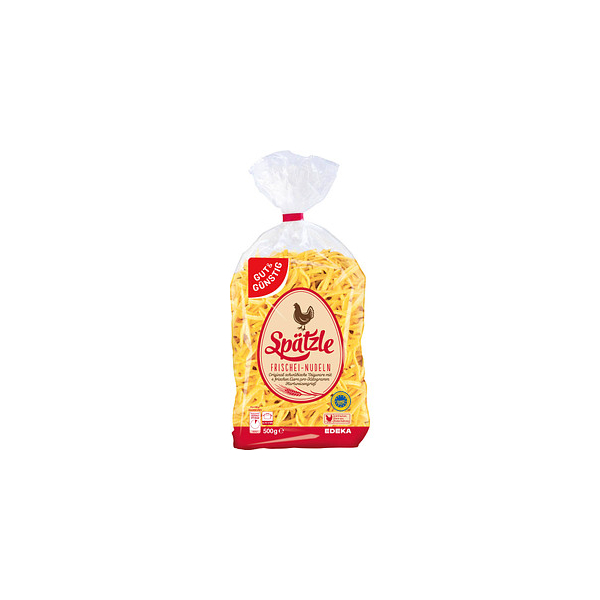 4311596418527 - Eierspätzle Teigwaren 5000 g 4311596418527 GUT&GÜNSTIG 500 Gramm 4311596418527 - Eierspätzle Teigwaren 5000 g 4311596418527 GUT&GÜNSTIG 500 Gramm