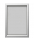 Plakat-Klapprahmen SFA4S, silber, Aluminium mit Polystyrol-R&uuml;ckwand