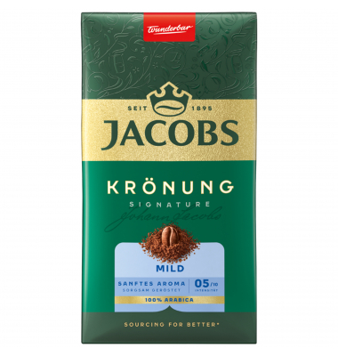JACOBS Kaffee Krönung mild 4091342 gemahlen 500g JACOBS Kaffee Krönung mild 4091342 gemahlen 500g