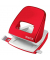 B&uuml;rolocher New NeXXT WOW 5008-10-26, rot, bis 3mm 30 Blatt, mit Anschlagschiene
