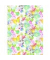 Geschenkpapier 8A8285, Schmetterlinge/Blumen, 50cm x 250m, bunt/Rückseite weiß