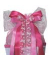 Schultütenschleife, LED-Pink Glamour, Polyester, 50x23cm