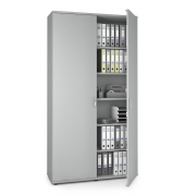 Aktenschrank MULTI M pro 250427, abschlie&szlig;bar, 2x6 OH, lichtgrau, 120x225x42cm (BxHxT)