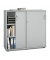 Schiebet&uuml;renschrank MULTI M pro 250329, abschlie&szlig;bar, 2x3 OH, lichtgrau, 120x114x42cm (BxHxT)