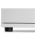 Schiebet&uuml;renschrank MULTI M pro 250329, abschlie&szlig;bar, 2x3 OH, lichtgrau, 120x114x42cm (BxHxT)