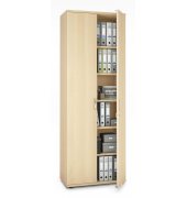 Aktenschrank MULTI M pro 250425, abschlie&szlig;bar, 6 OH, ahorn, 80x225x42cm (BxHxT)