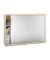 Rollladenschrank MULTI M pro 272620, abschlie&szlig;bar, 2x3 OH, ahorn/alusilber, 160x114x42cm (BxHxT)