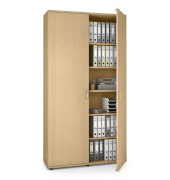 Aktenschrank MULTI M pro 250428, abschlie&szlig;bar, 2x6 OH, buche, 120x225x42cm (BxHxT)