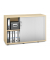 Rollladenschrank MULTI M pro 257418, abschlie&szlig;bar, 2x2 OH, ahorn/alusilber, 120x78x42cm (BxHxT)