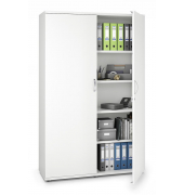 Aktenschrank MULTI M pro 256539, abschlie&szlig;bar, 2x5 OH, wei&szlig;, 120x189x42cm (BxHxT)