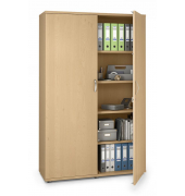 Aktenschrank MULTI M pro 250416, abschlie&szlig;bar, 2x5 OH, buche, 120x189x42cm (BxHxT)