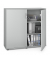Aktenschrank MULTI M pro 250784, abschlie&szlig;bar, 2x3 OH, lichtgrau, 120x114x42cm (BxHxT)