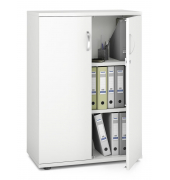 Aktenschrank MULTI M pro 252546, abschlie&szlig;bar, 3 OH, wei&szlig;, 80x114x42cm (BxHxT)