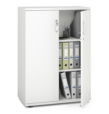 Aktenschrank MULTI M pro 252546, abschlie&szlig;bar, 3 OH, wei&szlig;, 80x114x42cm (BxHxT)