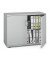 Aktenschrank MULTI M pro 250771, abschlie&szlig;bar, 2 OH, lichtgrau, 100x78x42cm (BxHxT)