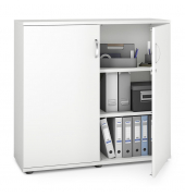 Aktenschrank MULTI M pro 256536, abschlie&szlig;bar, 2x3 OH, wei&szlig;, 120x114,5x42cm (BxHxT)