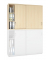 Aufsatzschrank MULTI M pro 272610, abschlie&szlig;bar, 2x3 OH, ahorn, 160x111x42cm (BxHxT)