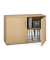 Aktenschrank MULTI M pro 250778, abschlie&szlig;bar, 2x2 OH, buche, 120x78x42cm (BxHxT)