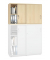 Aufsatzschrank MULTI M pro 250556, abschlie&szlig;bar, 2x2 OH, ahorn, 120x75x42cm (BxHxT)