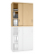 Aufsatzschrank MULTI M pro 250559, abschlie&szlig;bar, 2x3 OH, buche, 100x111x42cm (BxHxT)
