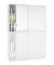 Aufsatzschrank MULTI M pro 272611, abschlie&szlig;bar, 2x3 OH, wei&szlig;, 160x111x42cm (BxHxT)