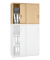 Aufsatzschrank MULTI M pro 250551, abschlie&szlig;bar, 2x2 OH, buche, 100x75x42cm (BxHxT)