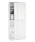 Aufsatzschrank MULTI M pro 253911, abschlie&szlig;bar, 2x3 OH, wei&szlig;, 100x111x42cm (BxHxT)