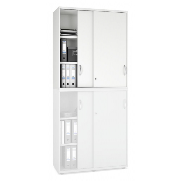 4251635678935 - Schiebetüren-Aufsatzschrank MULTI M pro 4251635678935 Deskin