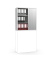 Aufsatzschrank MULTI M pro 253928, abschlie&szlig;bar, 3 OH, lichtgrau/alusilber, 100x111x42cm (BxHxT)