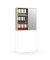 Aufsatzschrank MULTI M pro 253929, abschlie&szlig;bar, 3 OH, buche/alusilber, 100x111x42cm (BxHxT)