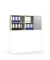 Aufsatzschrank MULTI M pro 272625, abschlie&szlig;bar, 2x2 OH, ahorn/alusilber, 160x75x42cm (BxHxT)