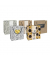 Geschenktasche 4012-24361/PBS Packpapier, verschiedene, mit Tragekordel, 5 Motive sortiert, 20cm x 21cm