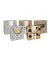 Geschenktasche 4012-24361/PBS Packpapier, verschiedene, mit Tragekordel, 5 Motive sortiert, 20cm x 21cm