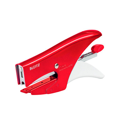 Heftzange 5531 WOW 5531-20-26, rot, 15 Blatt