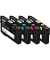  schwarz, cyan, magenta, gelb Druckerpatronen, 4er-Set