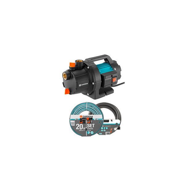 4078500056700 - GARDENA 3000 4 Basic Set Gartenpumpe 3000 l h 35 m