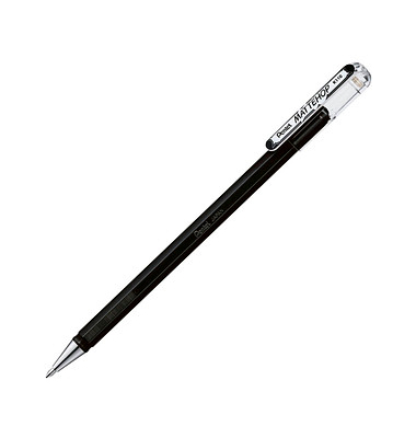 Mattehop Gelschreiber 0,5 mm, Schreibfarbe: schwarz