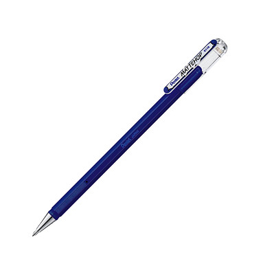 Mattehop Gelschreiber 0,5 mm, Schreibfarbe: blau