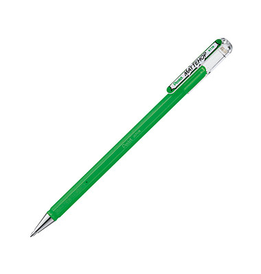 Mattehop Gelschreiber 0,5 mm, Schreibfarbe: grün