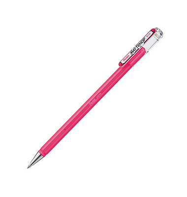 Mattehop Gelschreiber 0,5 mm, Schreibfarbe: pink