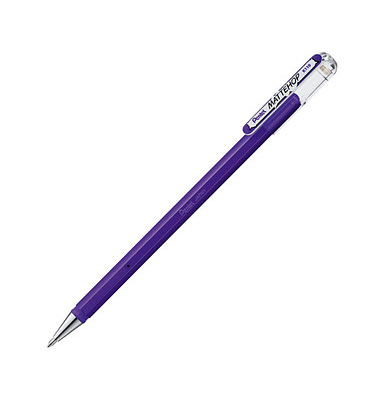 Mattehop Gelschreiber violett 0,5 mm, Schreibfarbe: lila