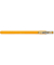 Mattehop Gelschreiber gelb-orange 0,5 mm, Schreibfarbe: gelb