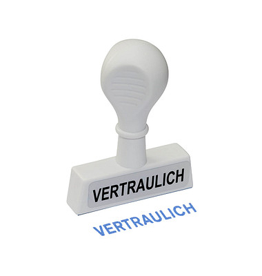 Textstempel Vertraulich