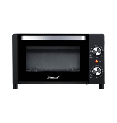 KB A9 Minibackofen 1.050 W schwarzsilber